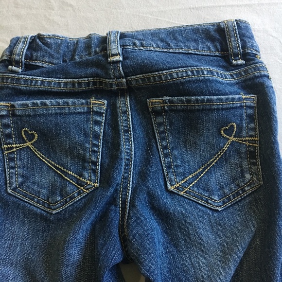 Children’s Place Girl Bootcut Stretch Jeans Size 4 - Picture 4 of 7